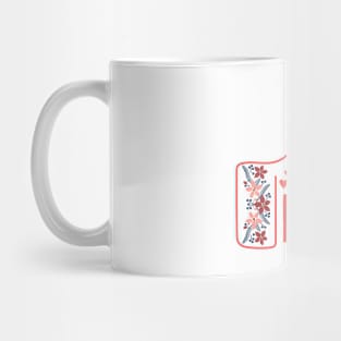 You're perfect, simple text design Mug